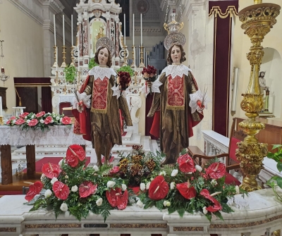 I Compatroni: SS. Cosma e Damiano