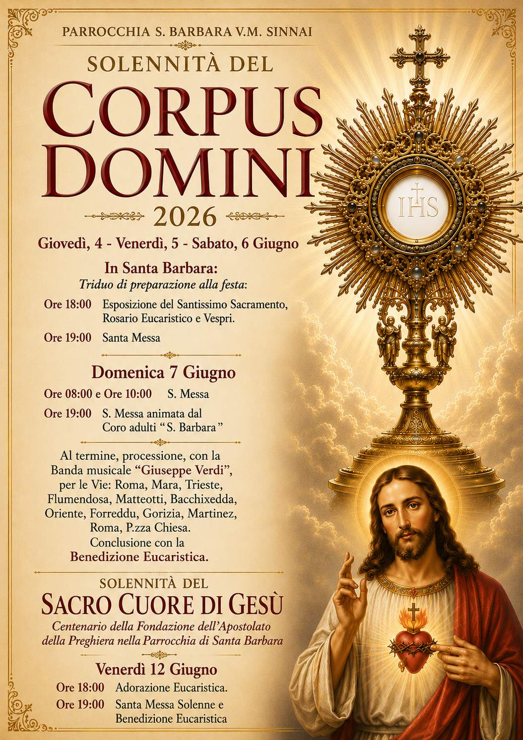 Locandina CORPUS DOMINI 2026 1