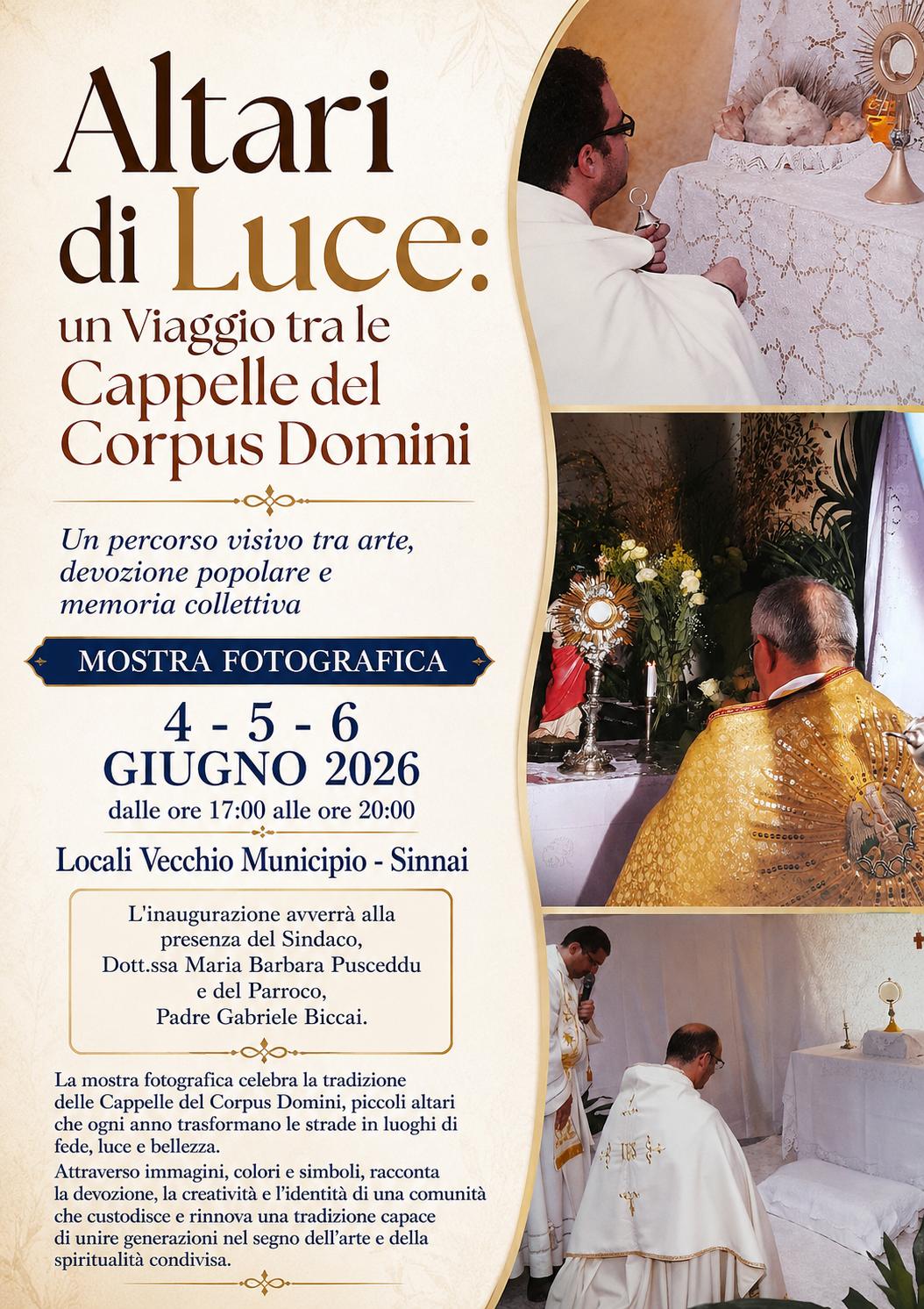 Mostra Fotografica Cappelle Corpus Domini 100