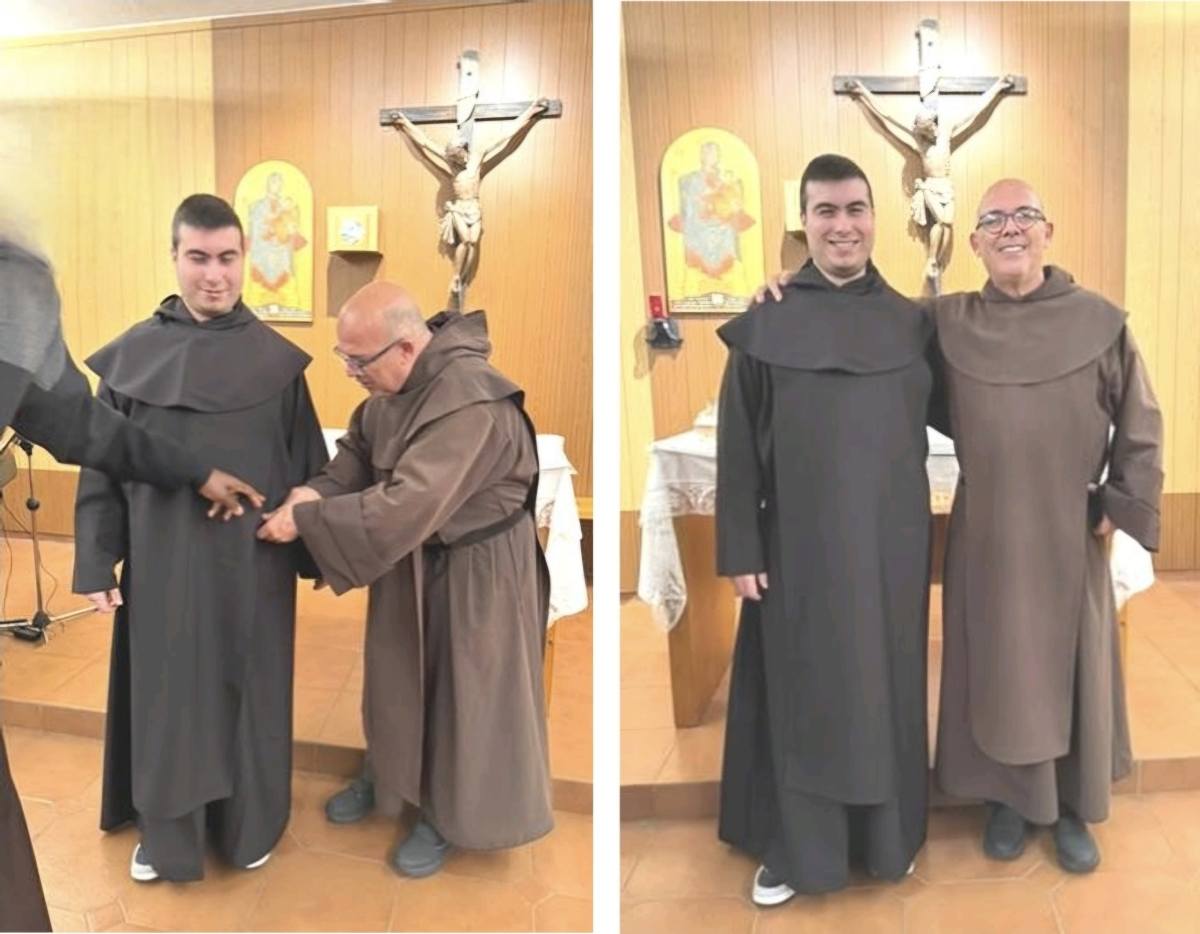 Vestizione di Fra Damiano